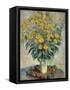 Jerusalem Artichoke Flowers, 1880-Claude Monet-Framed Stretched Canvas