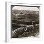 Jerusalem, as Seen from the South-East, Showing the Site of the Temple, Palestine, 1900s-Underwood & Underwood-Framed Photographic Print