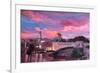 Jerusalem At Sunset-Markus Bleichner-Framed Premium Giclee Print