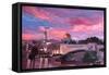 Jerusalem At Sunset-Markus Bleichner-Framed Stretched Canvas