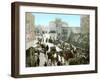 Jerusalem: Bazaar, C1900-null-Framed Premium Photographic Print