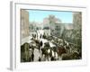 Jerusalem: Bazaar, C1900-null-Framed Photographic Print