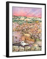 Jerusalem Dove-Wendy Edelson-Framed Giclee Print