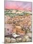 Jerusalem Dove-Wendy Edelson-Mounted Giclee Print