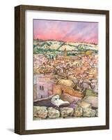 Jerusalem Dove-Wendy Edelson-Framed Giclee Print