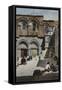 Jerusalem, Facade of the Holy Sepulchre-null-Framed Stretched Canvas