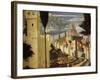 Jerusalem, from Deposition of Christ, 1435, from Holy Trinity Altarpiece (Detail)-Fra Angelico-Framed Giclee Print