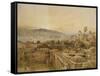 Jerusalem from Mount Zion-Nathaniel Everett Green-Framed Stretched Canvas