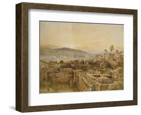 Jerusalem from Mount Zion-Nathaniel Everett Green-Framed Giclee Print