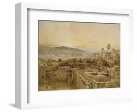 Jerusalem from Mount Zion-Nathaniel Everett Green-Framed Giclee Print