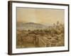 Jerusalem from Mount Zion-Nathaniel Everett Green-Framed Giclee Print