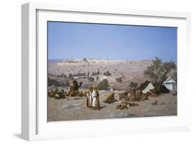 Jerusalem from the Environs-Charles Theodore Frere-Framed Art Print