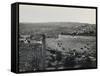 Jerusalem from the Mount of Olives, 1858-Mendel John Diness-Framed Stretched Canvas