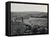 Jerusalem from the Mount of Olives, 1858-Mendel John Diness-Framed Stretched Canvas