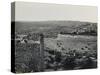 Jerusalem from the Mount of Olives, 1858-Mendel John Diness-Stretched Canvas