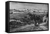 Jerusalem, from the Mount of Olives, 1902-null-Framed Stretched Canvas