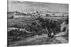 Jerusalem, from the Mount of Olives, 1902-null-Stretched Canvas