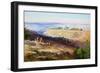 Jerusalem from the Mount of Olives by Edward Lear-null-Framed Giclee Print