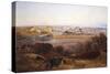 Jerusalem from the Mount of Olives-Gustav Bauernfeind-Stretched Canvas