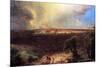 Jerusalem From The Mount Of Olives-Frederic Edwin Church-Mounted Art Print