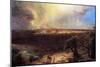 Jerusalem From The Mount Of Olives-Frederic Edwin Church-Mounted Art Print