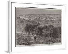 Jerusalem from the Mount of Olives-null-Framed Giclee Print