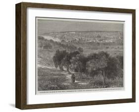 Jerusalem from the Mount of Olives-null-Framed Giclee Print