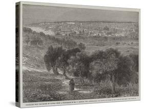 Jerusalem from the Mount of Olives-null-Stretched Canvas