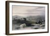 Jerusalem from the North-David Roberts-Framed Giclee Print