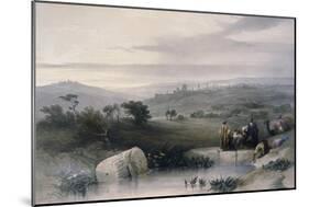 Jerusalem from the North-David Roberts-Mounted Giclee Print