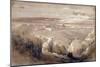 Jerusalem from the Road leading to Bethany-David Roberts-Mounted Giclee Print