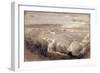 Jerusalem from the Road Leading to Bethany-David Roberts-Framed Giclee Print