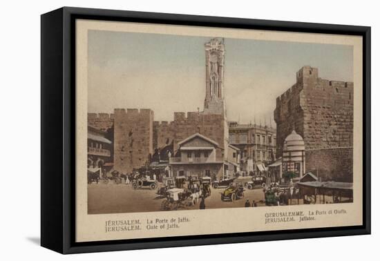 Jerusalem, Gate of Jaffa-null-Framed Stretched Canvas