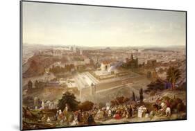 Jerusalem in Her Grandeur-Henry Courtney Selous-Mounted Giclee Print