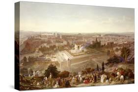 Jerusalem in Her Grandeur-Henry Courtney Selous-Stretched Canvas