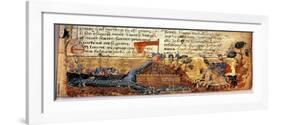 Jerusalem in the Crusades, Joinville, 13th Century-null-Framed Giclee Print