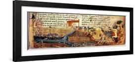 Jerusalem in the Crusades, Joinville, 13th Century-null-Framed Giclee Print