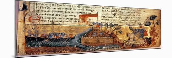 Jerusalem in the Crusades, Joinville, 13th Century-null-Mounted Giclee Print