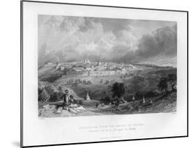Jerusalem, Israel, 1841-Sam Fisher-Mounted Giclee Print