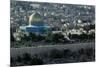 Jerusalem, Israel, View from the Mount of Olives, Dome of the Rock in the Center-null-Mounted Giclee Print