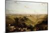 Jerusalem (looking South)-David Roberts-Mounted Giclee Print