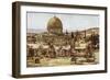 Jerusalem: Mosque of Omar (Dome of the Rock)-null-Framed Art Print