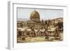 Jerusalem: Mosque of Omar (Dome of the Rock)-null-Framed Art Print