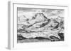 Jerusalem, Mount Olives-Dom Augustin Calmet-Framed Art Print