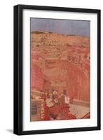 Jerusalem, Mount Olives-Jules Guerin-Framed Art Print