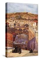 Jerusalem, Mount Olives-John Fulleylove-Stretched Canvas