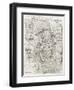 Jerusalem Old Map-marzolino-Framed Art Print