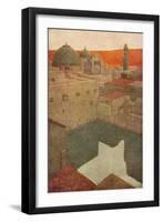 Jerusalem, Pool Hezekiah-Jules Guerin-Framed Art Print