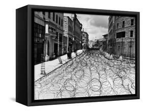 Jerusalem: Street, 1948-null-Framed Stretched Canvas