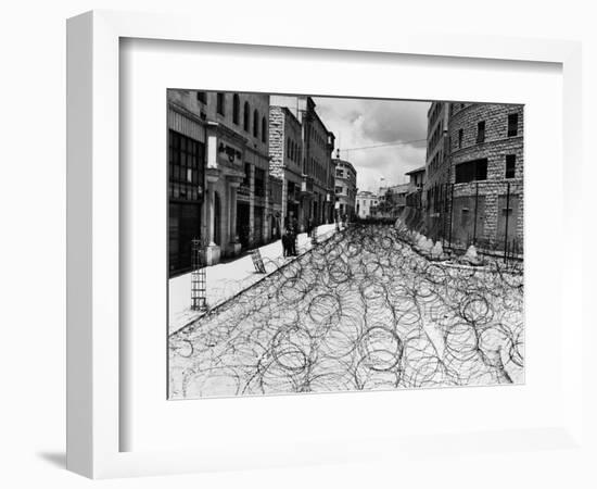 Jerusalem: Street, 1948-null-Framed Photographic Print